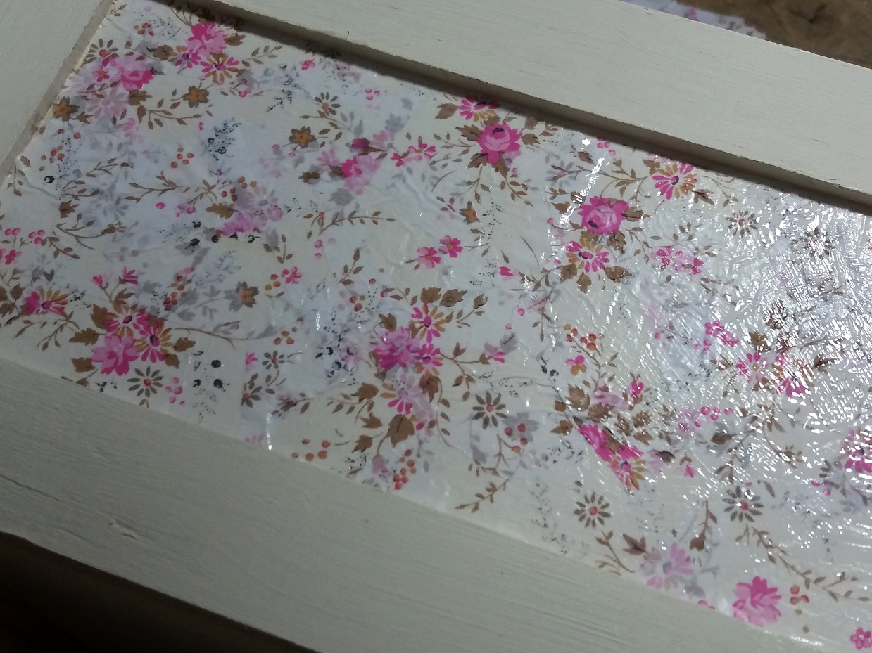 caja madera fruta decoupage