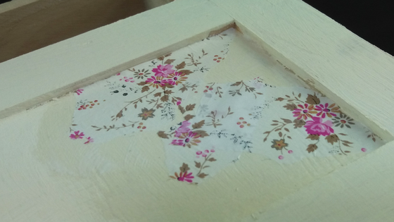 caja madera decoupage