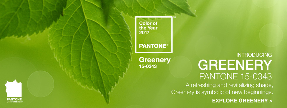 Greenery, color tendencia 2017