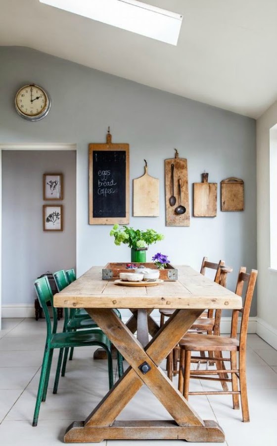 decorar con tablas de corte