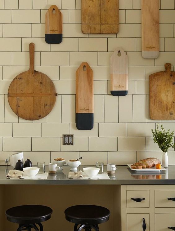 decorar con tablas de corte