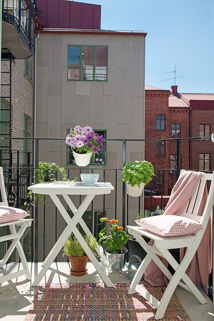 decoracion terrazas colores tendencia