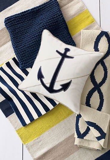 decoracion terrazas estilo marinero mediterraneo navy