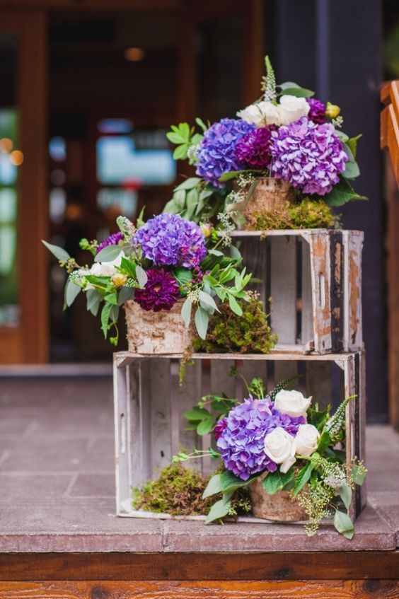 Cajas de madera para bodas