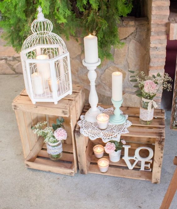 Cajas de madera para bodas