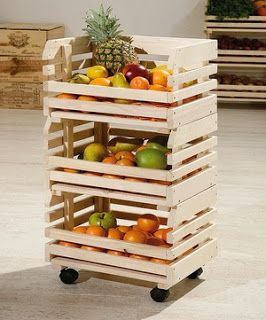caja madera frutero