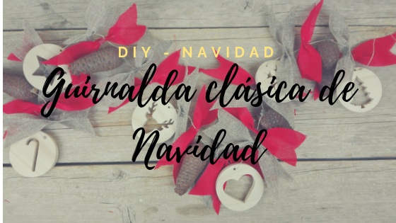 guirnalda navidad madera