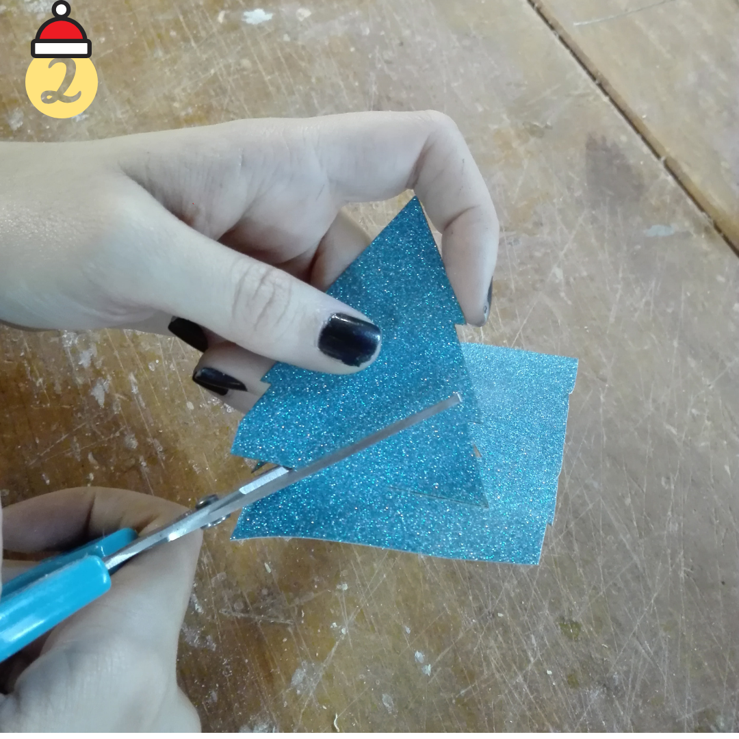 guirnalda navidad madera