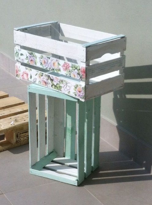 cajas madera decoupage