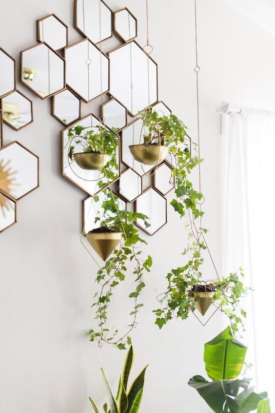 decoracion hexagonal