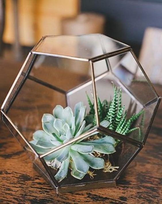 decoracion hexagonal