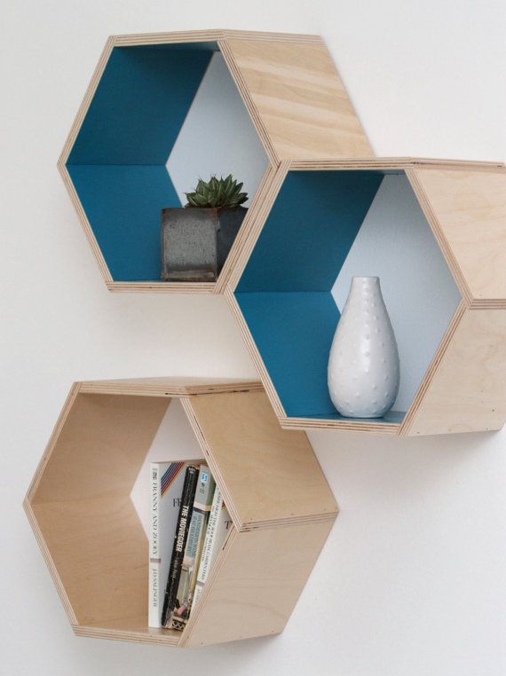 decoracion hexagonal