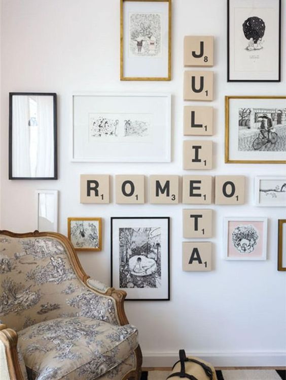 decorar con letras