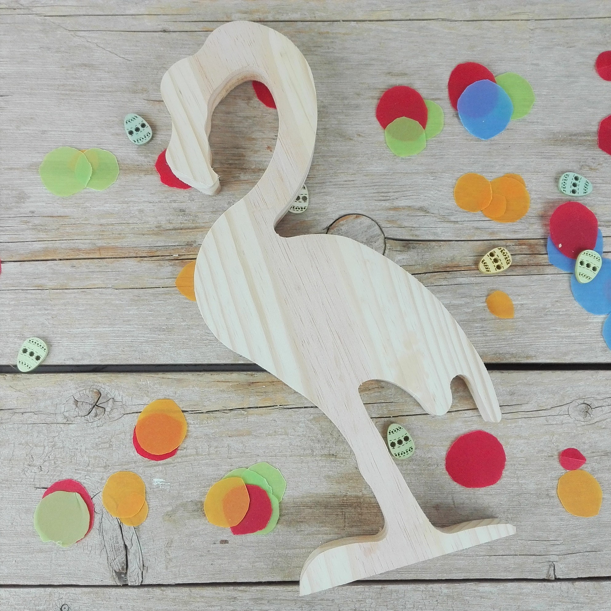 flamenco de madera