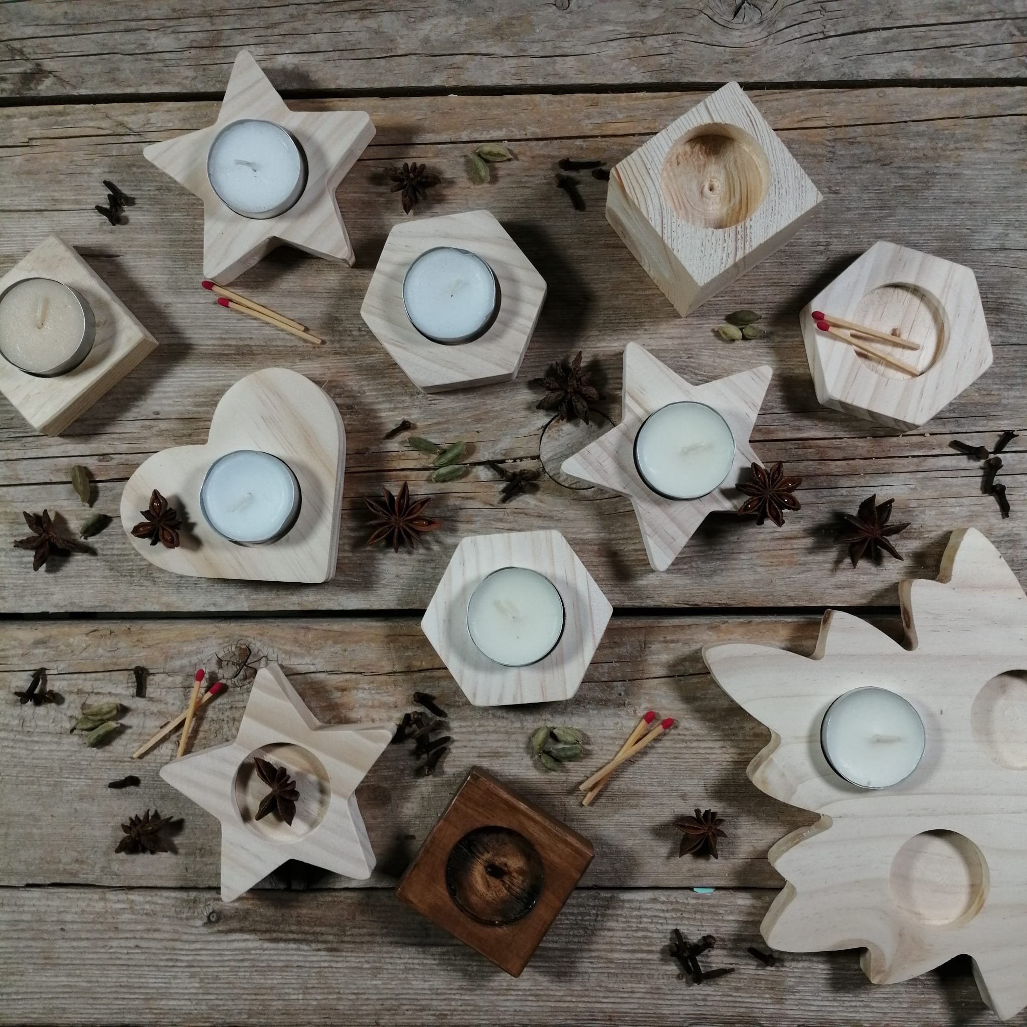 otoño y madera
