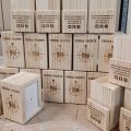 Servilletero de madera cubo