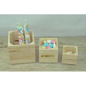 Caja de madera pequeña