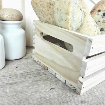 Caja de madera sobremesa