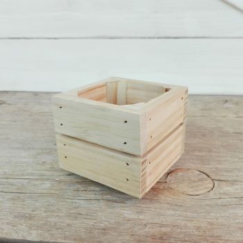 Caja de madera pequeña