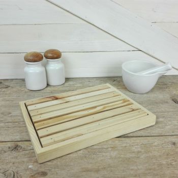 Tabla de cortar el pan de madera