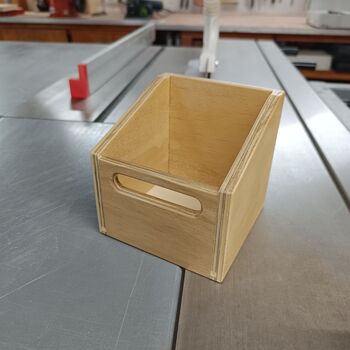 Caja de madera aceitera
