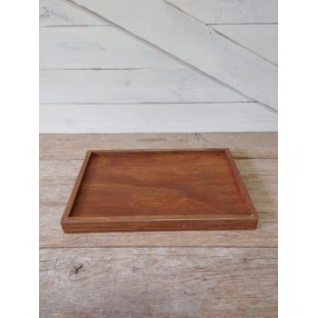 Bandeja de madera para servicio de habitaciones