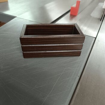 Porta azucarillos madera