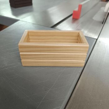 Porta azucarillos madera